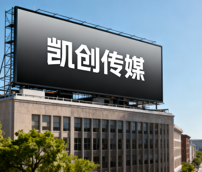 福贡户外广告牌的设计与制作