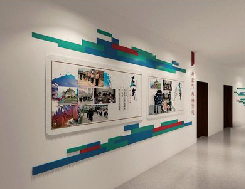 福贡企业文化墙用什么材料好？