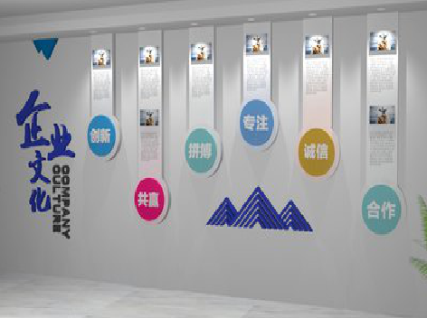 福贡企业文化墙需要传递什么办公文化？